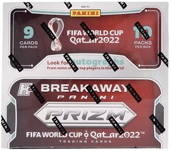 2022 Panini Prizm FIFA World Cup Soccer BREAKAWAY Box